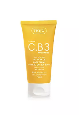 Ziaja Vitamin C.B3 Niacinamide Wake Me Up Face Cream 50ml • £10