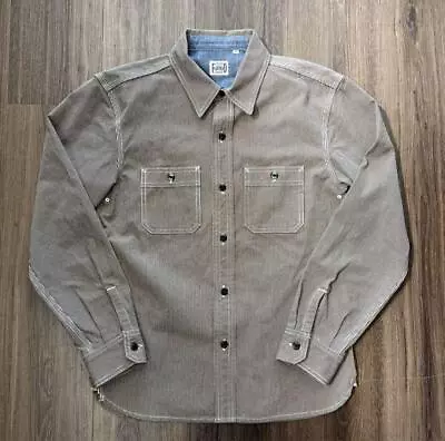 THE FLAT HEAD Wabash Work Shirt _#325 • $94.84