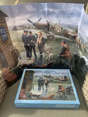 70th Anniversary The Battle Of Britain 1000 Piece Puzzle Uncounted With Poster • £6.98