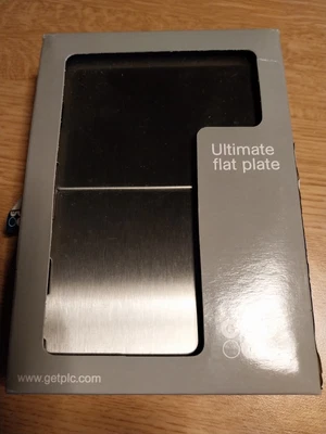 £40 • Buy GET Ultimate Flat Plate Double Floor Socket Stainless Steel White GU3252WSS