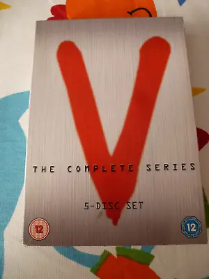 V The Complete Series 5 Disc X5 Dvd Boxset Region 2 Uk Pal Format • £8