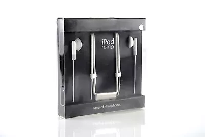 $300 • Buy SEALED Apple IPod Nano Lanyard Headphones - 1st Gen - MA093G/A