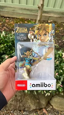$59 • Buy Nintendo Amiibo Zelda Breath Of The Wild Archer Link With Box NEW - AO-0000028