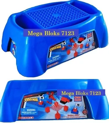 Brand New MegaBloks 7123 (40pcs) Spiderman Build-off Lab Table Kid Building Toy  • $56.99