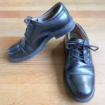 Merona Dress Shoes Oxfords Black Men's 8.5 Comfort Gel Comfy Dressy Target • $16