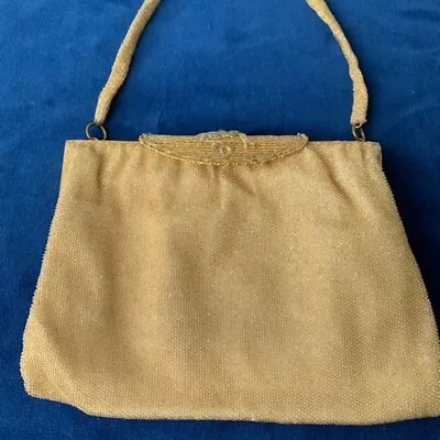 Vintage Gold Tone Walborg Handbag • $25