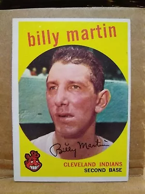 1959 Topps 295 Billy Martin EX #D1197339 • $7