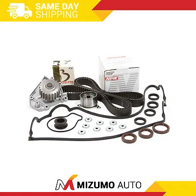 Timing Belt Kit Water Pump Valve Cover Fit 92-95 Acura Honda 1.6 1.7 B16A3 B17A1 • $80.95