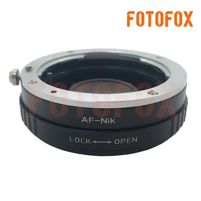 Minolta AF Sony Alpha Mount Lens To Nikon F Mount Adapter D4 D90 D600 D800 D3200 • $36.60