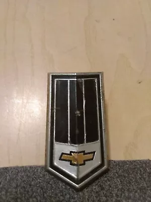 $49.99 • Buy Vintage Chevrolet Hood Emblem Badge Plastic  Car Automobile Vehicle Black Silver