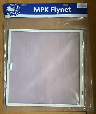 MPK 400 X 400mm Roof Light Flynet Flyscreen In White 375 X 375 Caravan Motorhome • £13.45