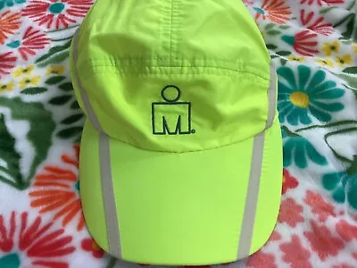 Headsweats Womens Neon Yellow Ironman Athletic Hat Cap Adjustable Strap • $7.99