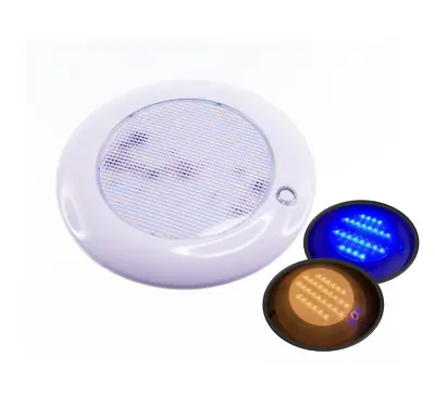 Pactrade Marine Boat RV Car White Blue Slim LED Ceiling Interior Courtesy Light • $17.99