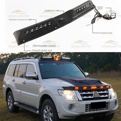 Roof Top Light Bar With LED Lamp DRL Fits For Mitsubishi Pajero V97 V93 V75 V73 • $599