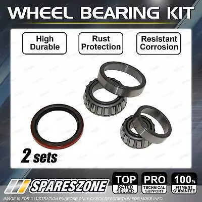 2 Front Wheel Bearing Kit For Chevrolet Corvette C3 Impala 5.4 5.7 7.4L V8 69-82 • $172.95