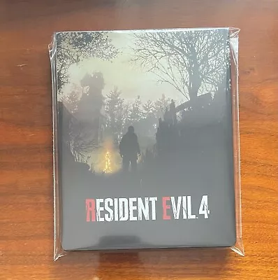 Steelbook Only Resident Evil 4 Remake 2023 Eu New G2 Xbox Pc Ps4 Ps5 Collector's • $44.99
