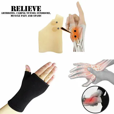 PEDIMEND Hand Brace For Carpal Tunnel Syndrome Pain Relief Compression Sleeve UK • £6.90