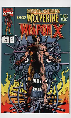 Marvel Comics Presents #72 1st Appearance App Weapon X Origin Of Wolverine 1991 • $29.99