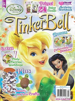 Disney Tinkerbell Magazine Activity Workbook Puzzles Games Crafts Story 2011 • $11.48