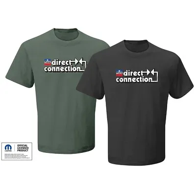 Mopar Men's Official Licensed Direct Connection Logo Premium Tee T-Shirt • $19.99