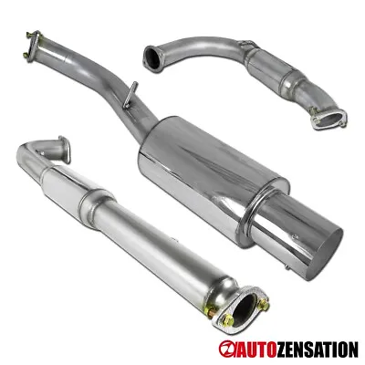 Fit 95-99 Mitsubishi Eclipse GST 2.0L Turbo SS Catback Exhaust Muffler System • $153.99