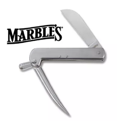 Marbles Sail Riggers Knife - Marlin Spike Tool Pocket Sailing Mariner - NEW  • $19.95