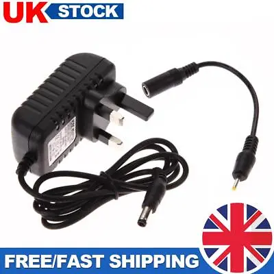 Mains Transformer 5V/9V/12V/24V 1A 2A UK Plug AC/DC Adapter Power Supply Charger • £6.39