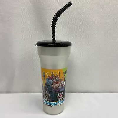 Vintage Geauga Lake Amusement Park Narley Dude 8  Plastic Cup Roller Coaster • $11.99