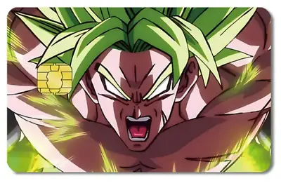 Dragonball Z Broly Credit Card Smart Sticker Skin Pre-cut Small Chips Bank Debit • $7.99