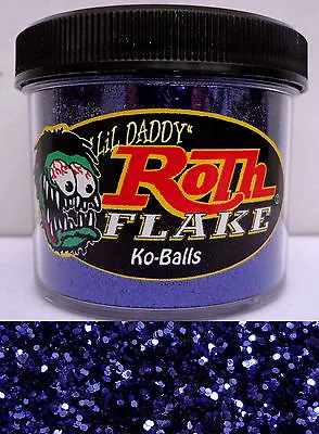 Lil Daddy Roth Metal Flake Ko Balls Purple 2oz Jar Hot Rod Custom • $20.75