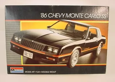 Monogram # 2731 '86 Monte Carlo SS Model Kit 1:24 Open Box • $43.74