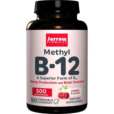 Jarrow Formulas Inc. Vegan Methyl B-12 Regular Strength - Cherry  • $9.33