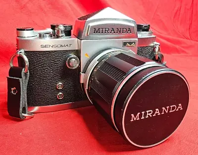 VINTAGE MIRANDA SENSOMAT JAPAN 35mm FILM CAMERA 1:2.8 35mm Lens. UNTESTED AS IS • $24