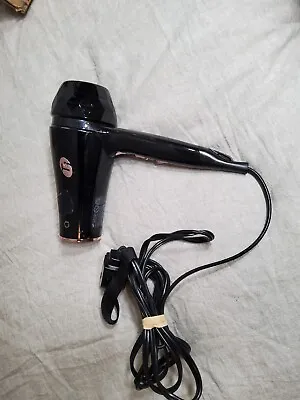 T3 Featherweight 2 Hair Dryer Black & Rose Gold Model #73870 • $34.95