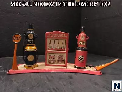 NobleSpirit No Reserve (CC) Vintage Marx Tin Toy Lighted Gas Filling Station • $21.50