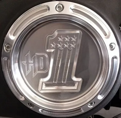 $125 • Buy Harley Davidson 5 Hole Dyna Or Older Bagger Derby Cover – HD ONE
