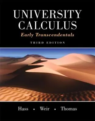 University Calculus : Early Transcendentals NO MYMATHLAB CODE • $44.99