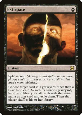 Extirpate Modern Masters NM Black Rare MAGIC THE GATHERING MTG CARD ABUGames • $2.45