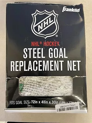 Franklin Sports Hockey Goal Replacement Net - 72 X 48 Inch - NHL - White • $30