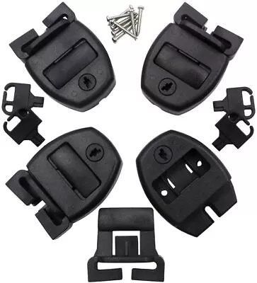 4 Set Hot Tub Spa Cover Locks Strap Buckle Broken Latch Repair Kit With Screws • $64.99