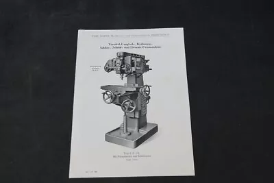 $11.30 • Buy Age Print Carl Hurth Maschinen Zahnradfabrik München Advertising Collector
