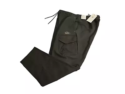 Nike Men's Sportswear Tech Fleece Utility Pocket Pants Black (DM6453-010) • $54.99