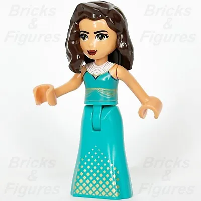 LEGO® Friends Amelia Minifigure Gold Squares On Skirt 41684 Frnd451 • $9.99