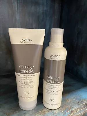 £42 • Buy Aveda Damage Remedy 200ml Conditioner & 250ml Shampoo
