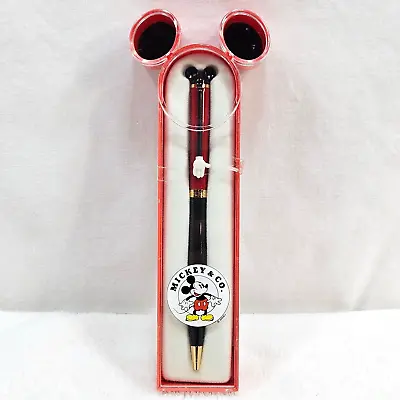 Vintage Disney Colibri Mickey & Co Pen In Case Mickey Mouse New • $59.53
