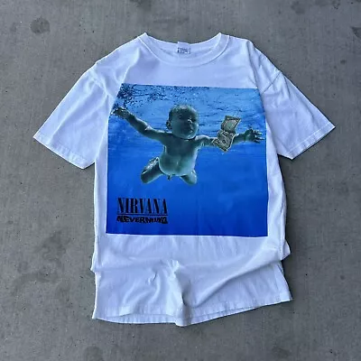 Vintage 2002 Nirvana Nevermind T-shirt • $145