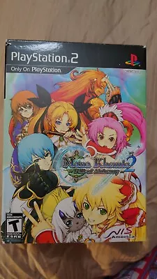 Mana Khemia 2: Fall Of Alchemy Premium Edition Complete With CD & Poster PS2 • $119.99