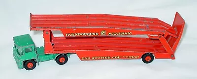 Vintage 1964 Lesney  / Matchbox Guy Warrior Car Transporter K-8-england-59+years • $56