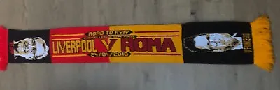 Liverpool V Roma (Salah V Dzeko ) Champions League Semi Final 2018 Scarf • £3.99