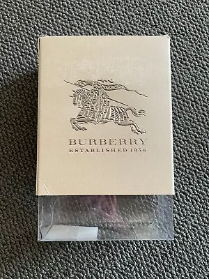 Genuine Designer Label Burberry Boxer Box - Beige And Clear Plastic • $5.95